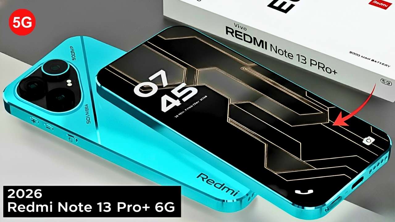 2026 Redmi Note 13 Pro+ 6G: 6GB RAM, Flagship Performance, Stunning Display & Premium Features at an Affordable Price