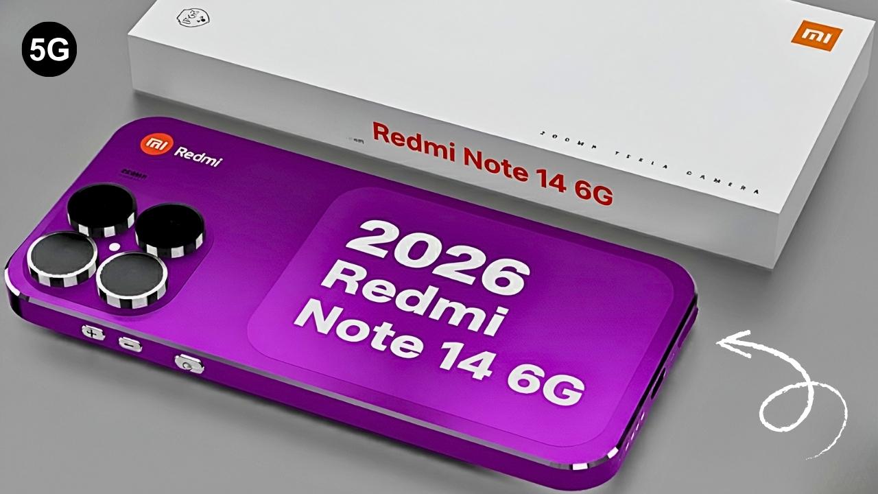 2026 Redmi Note 14 6G: Affordable Smartphone with Powerful Performance & 6G Connectivity