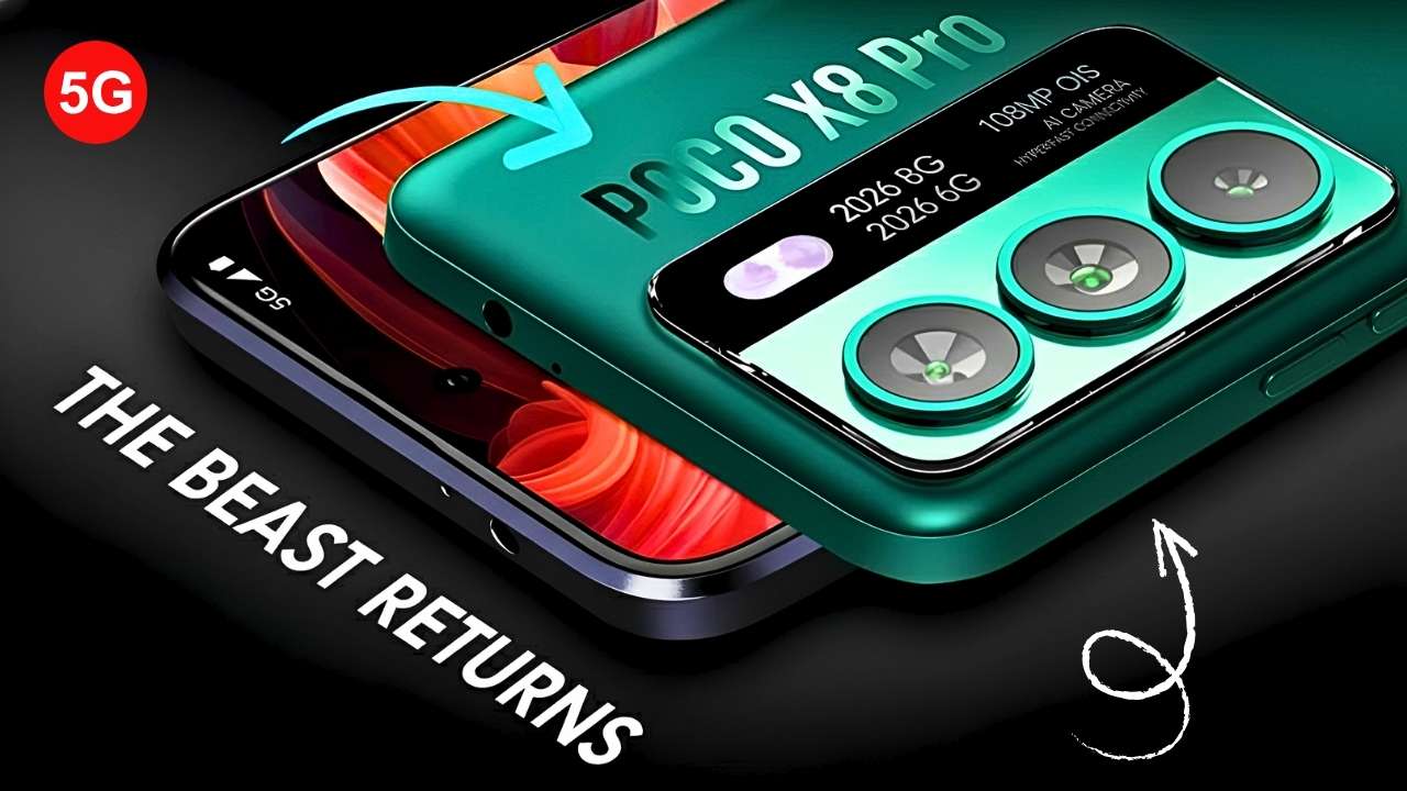2026 POCO X8 Pro 6G: Stunning Display, Fast Performance & Long-lasting Battery for an Unmatched Smartphone Experience