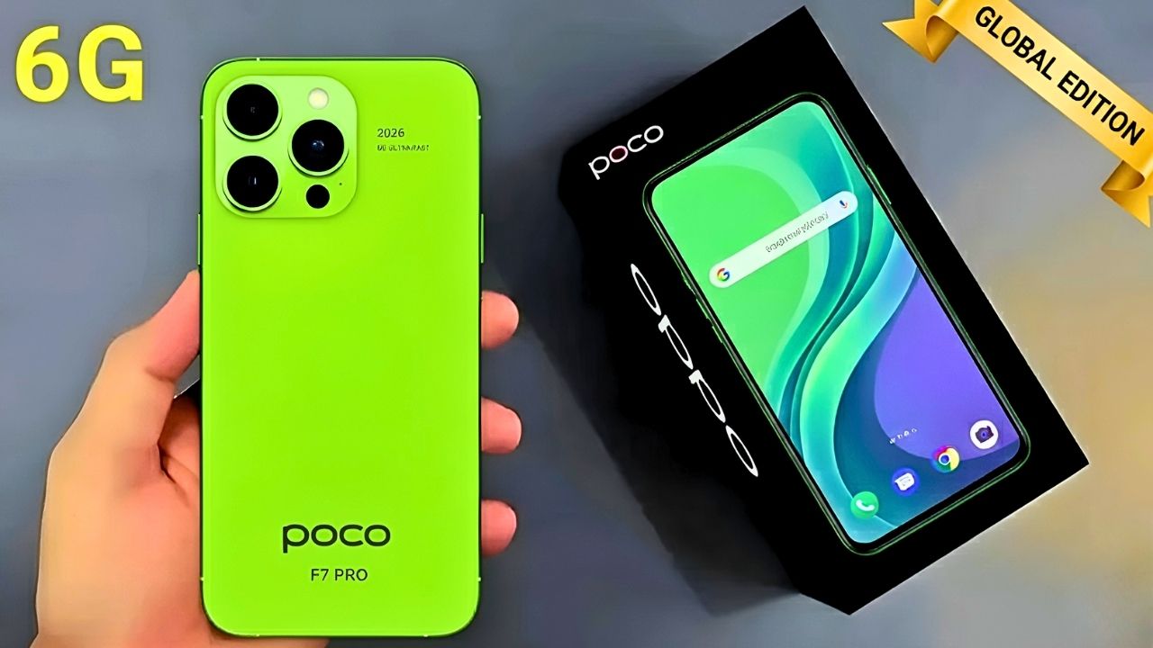 2026 Poco F7 Pro 6G: High-Speed Performance, Stunning Display & Long-Lasting Battery for Power Users